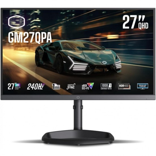 Cooler Master GM27QPA - 27" - Rapid IPS - 1MS - 2K -240Hz - HDR 400